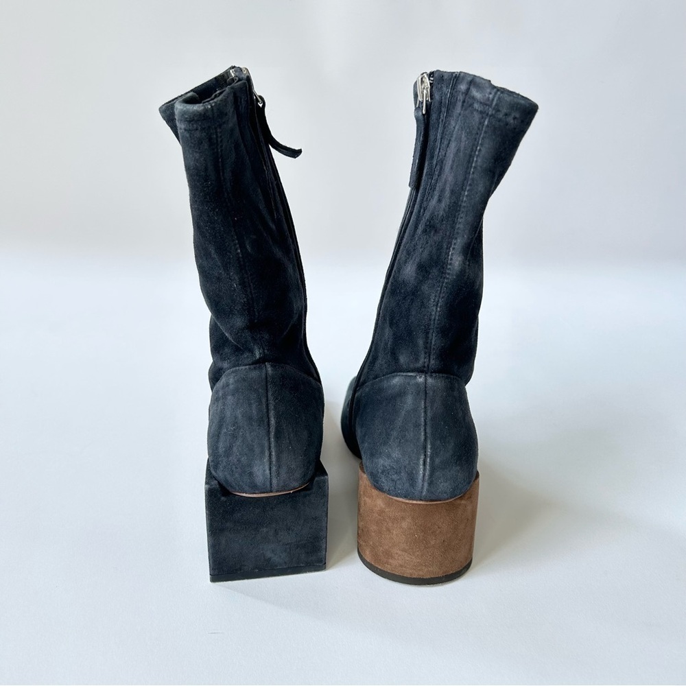 Jacquemus Rond Carré Gray Suede Ankle Boots size 36 - Picture 6 of 7